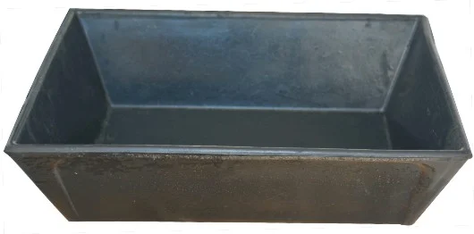 BP003 Rectangular Rubber Tub, 3 L