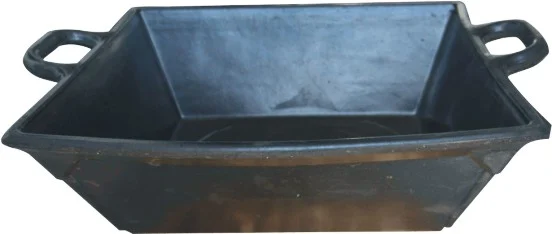 BF013 Rectangular Rubber Tub, 12 L