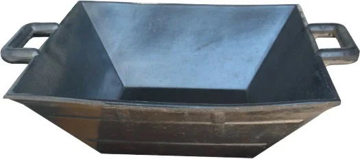 BP003 Rectangular Rubber Tub, 9 L