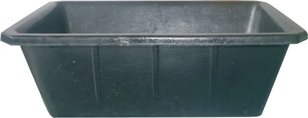 BF040 Rectangular Rubber Tub, 40 L