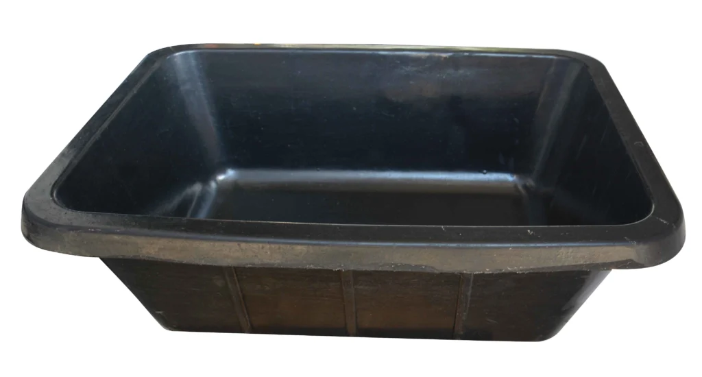 BF020 Rectangular Rubber Tub, 20 L
